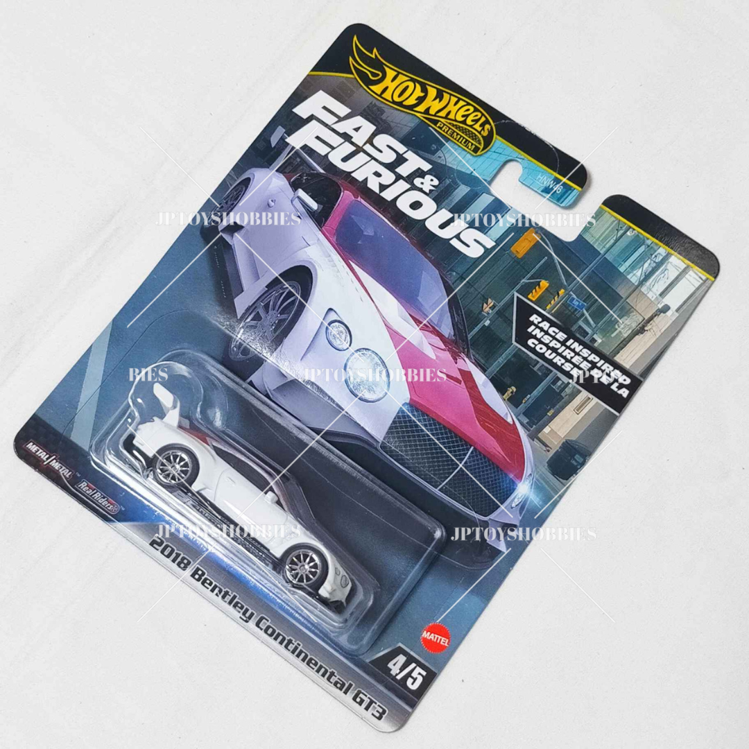 Hot Wheels FAST & FURIOUS 2018 Bentley Continental GT3【HFF018】
