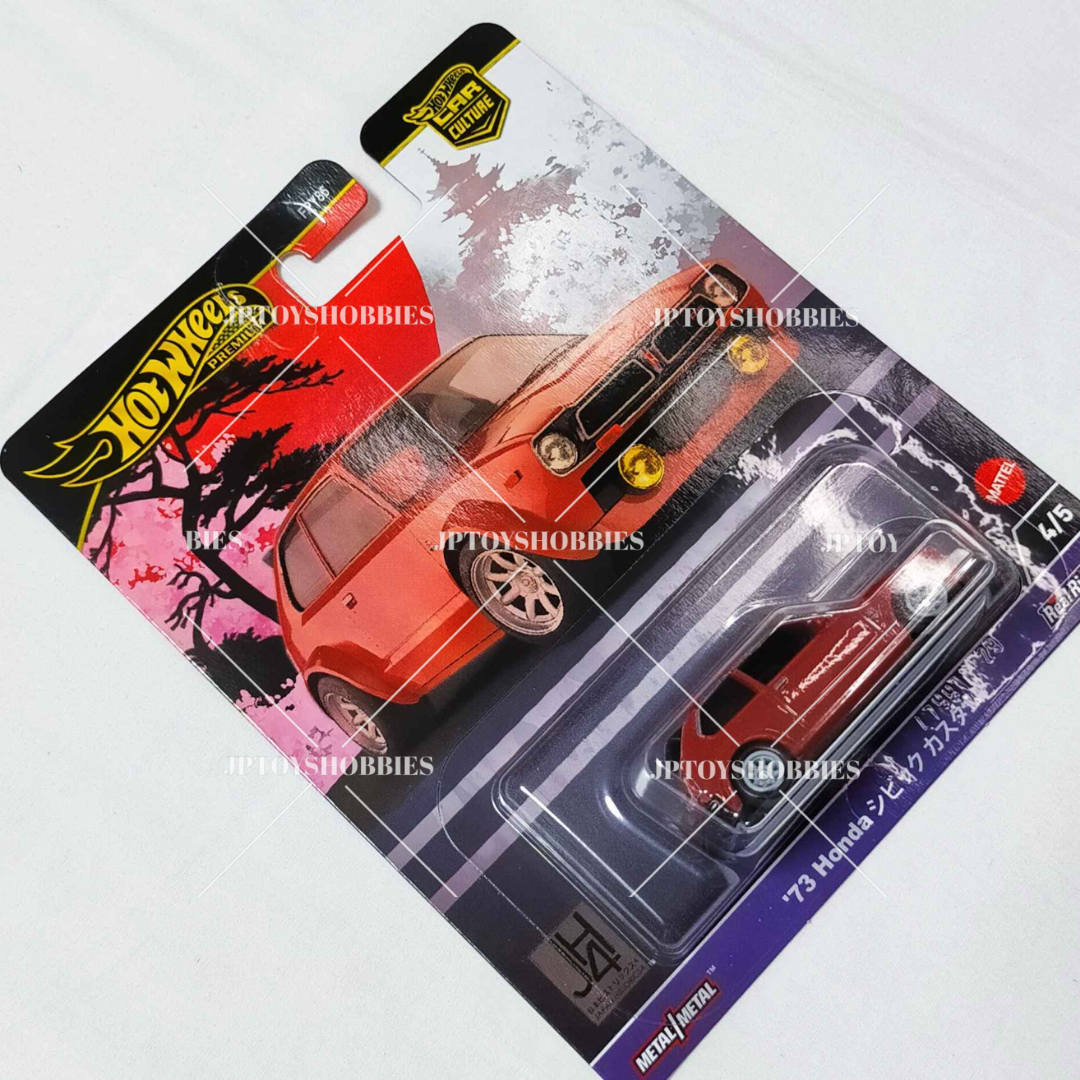 Hot Wheels Car Culture Japan Historics 4 ’73 HONDA CIVIC CUSTOM【HJH004】
