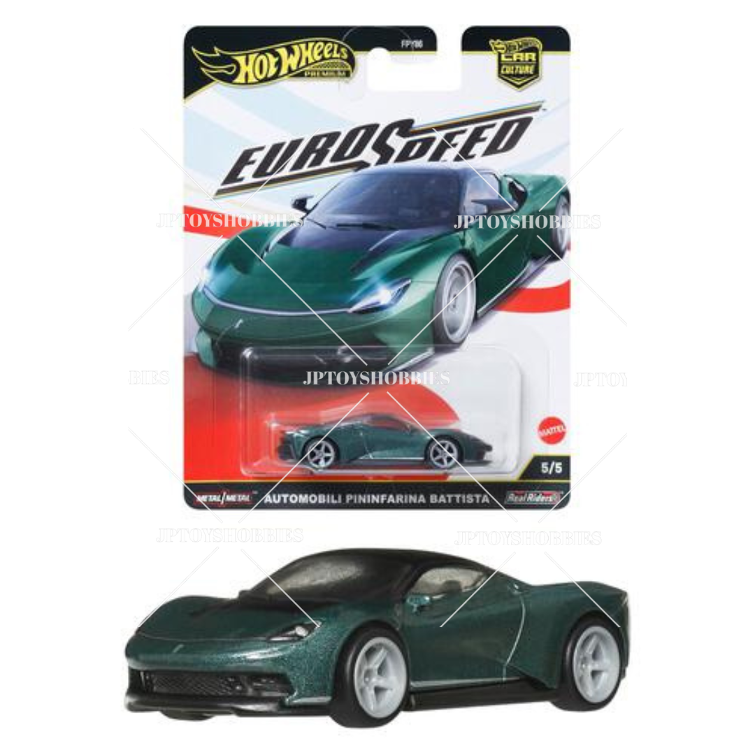 PSL 2025 Hot Wheels Premium Car Culture Euro speed Automobili Pininfarina Battista【HES003】