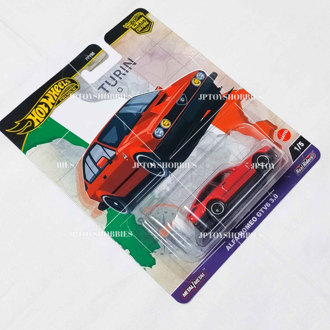 Hot Wheels Car Culture World Tour Alfa Romeo GTV6 3.0【HWT004】