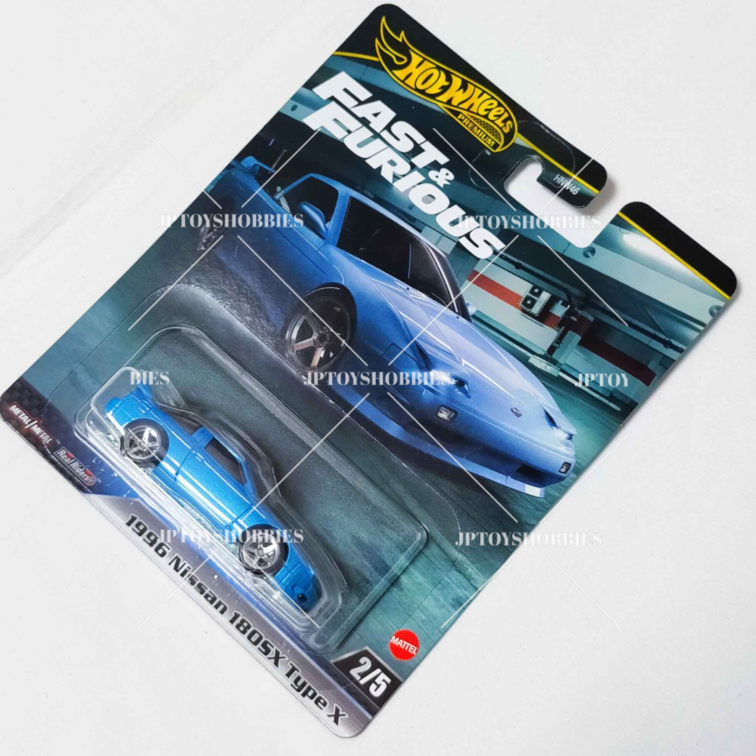 Hot Wheels Premium FAST & FURIOUS 1996 Nissan 180SX Type X【HFF020】
