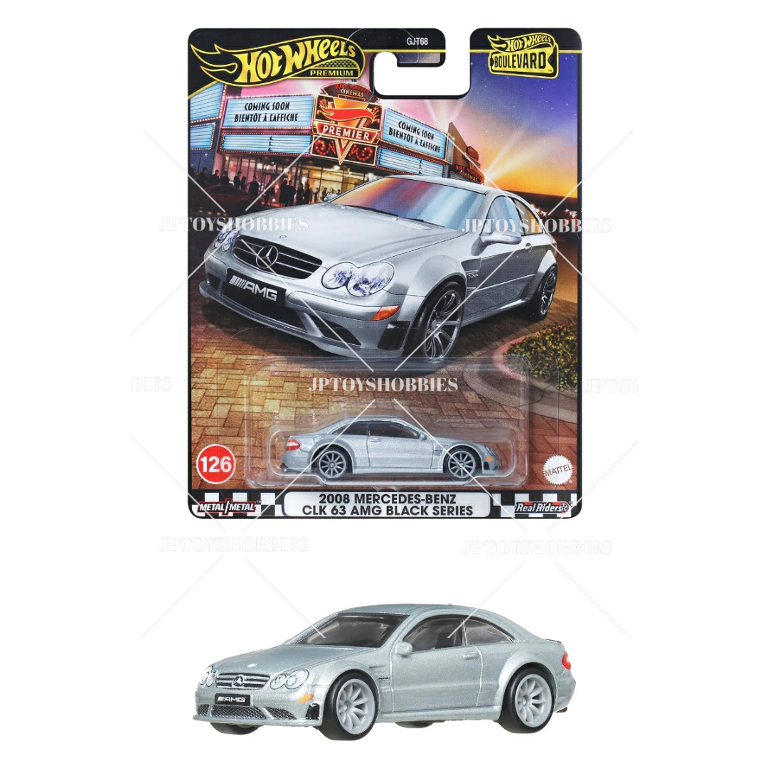 PSL 2025 Hot Wheels Premium Boulevard 2008 Mercedes-Benz CLK 63 AMG Black Series【HBV041】