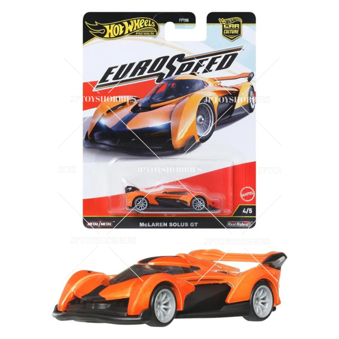 PSL 2025 Hot Wheels Premium Car Culture Euro speed McLaren Solus GT【HES004】