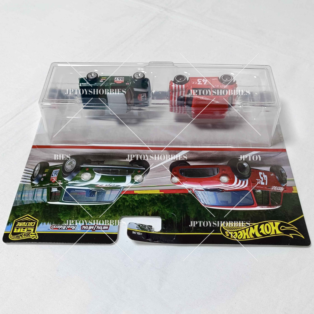 Hot Wheels 2 Pack Morris Mini / '67 Austin Mini Pickup【H2P021】