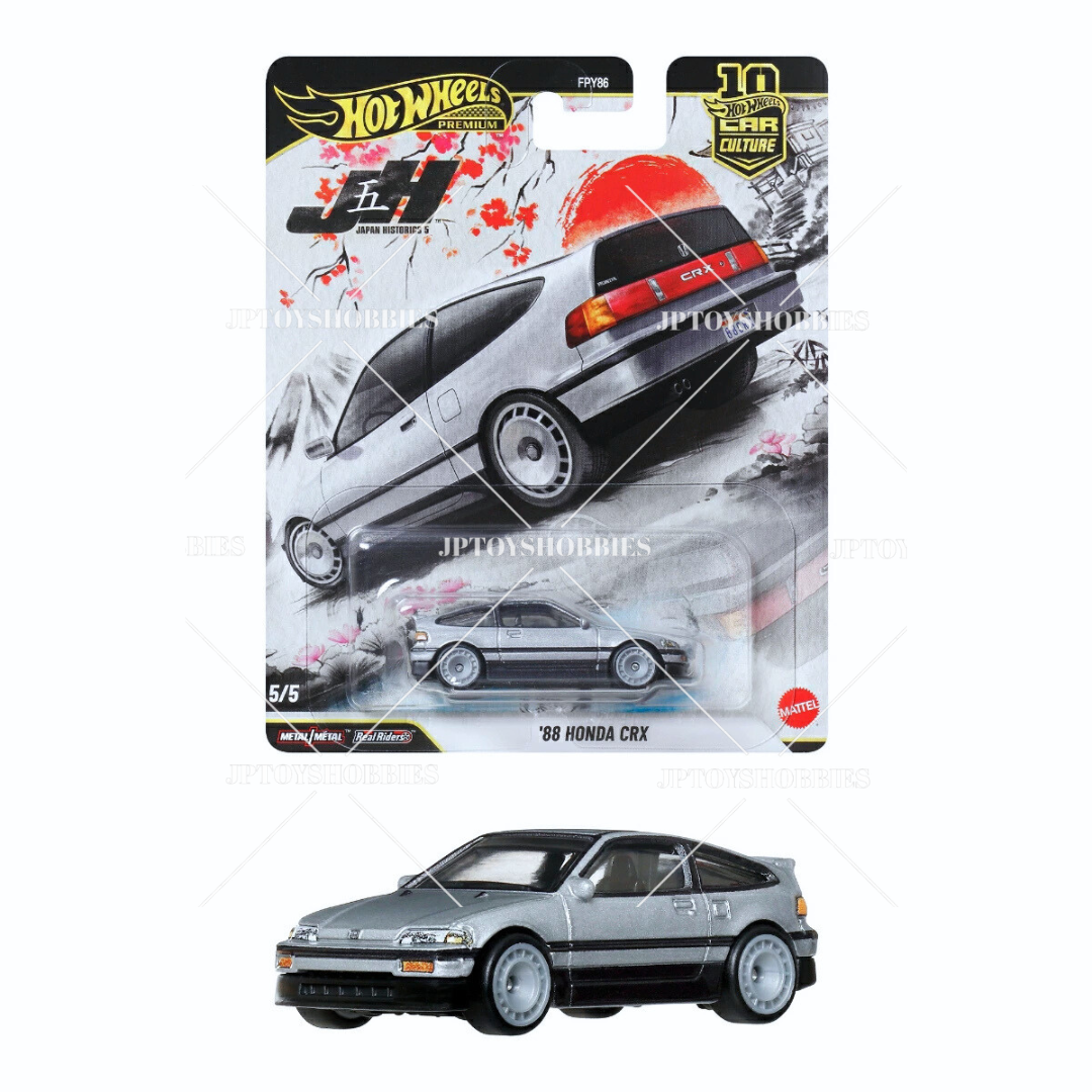 PSL 2026 Hot Wheels Car Culture Japan Historics 5 '88 Honda CRX【HJH010】