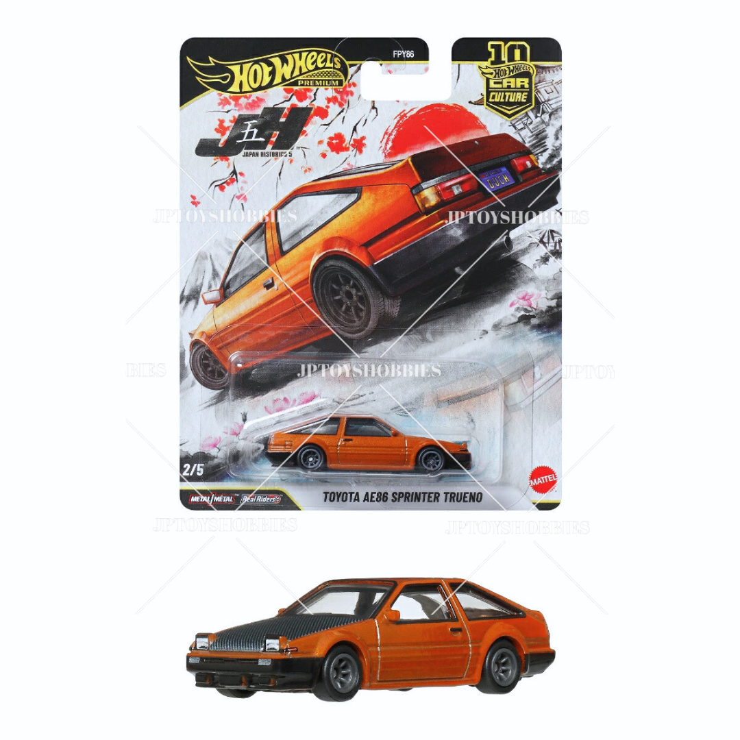 PSL 2026 Hot Wheels Car Culture Japan Historics 5 Toyota AE86 Sprinter Trueno【HJH007】