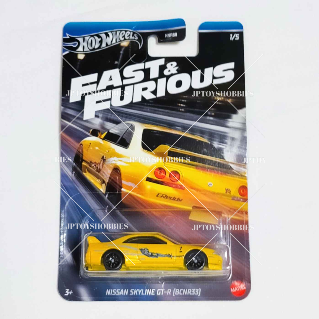 Hot Wheels Fast & Furious Theme Assortment Racing Set of 10【HWZ008】