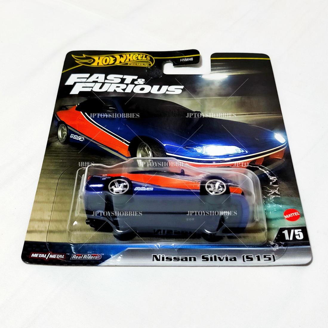 Hot Wheels Fast and Furious Nissan Silvia (S15)【HFF007】