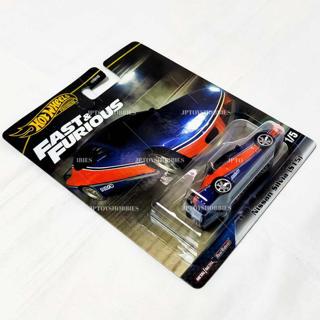 Hot Wheels Fast and Furious Nissan Silvia (S15)【HFF007】
