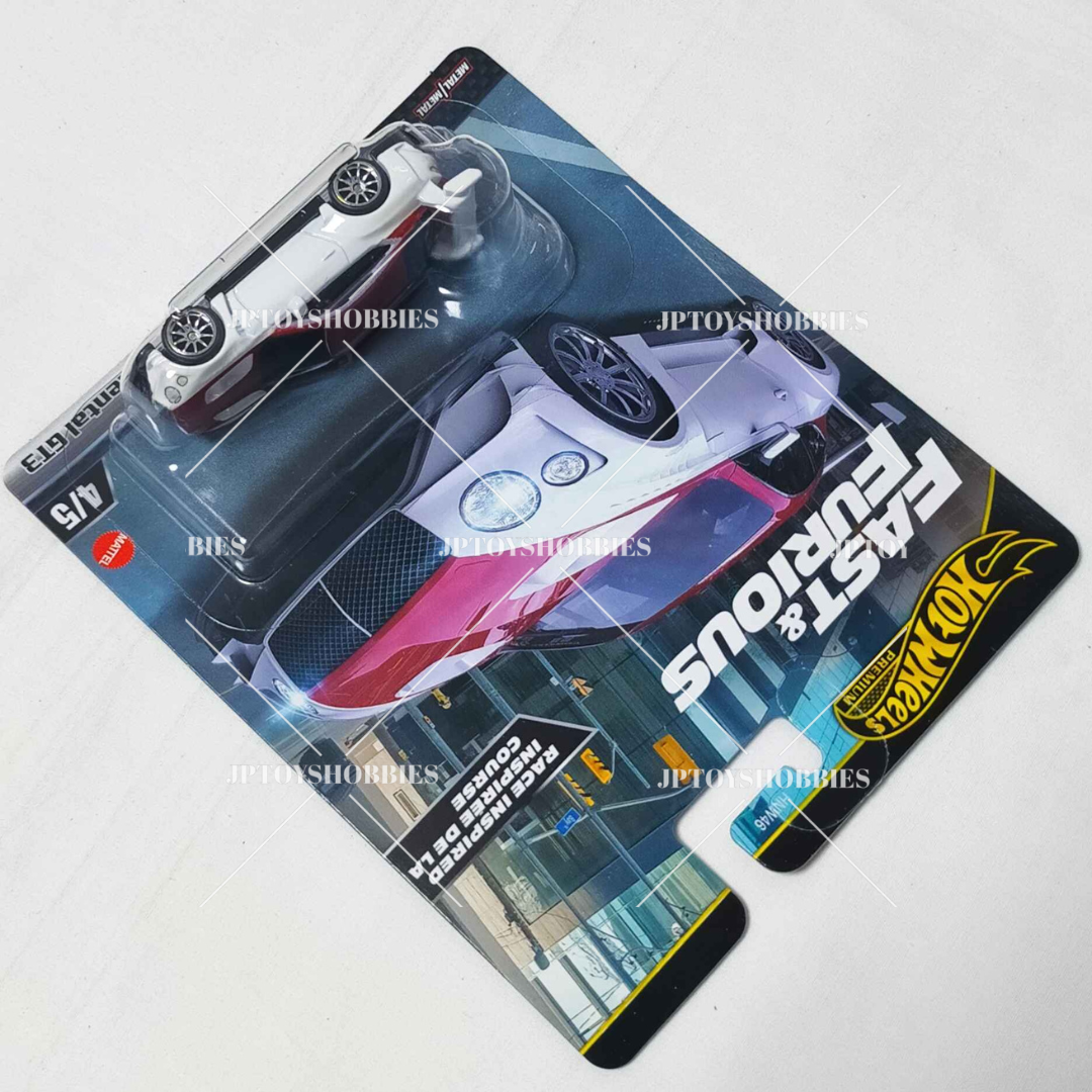 Hot Wheels FAST & FURIOUS 2018 Bentley Continental GT3【HFF018】