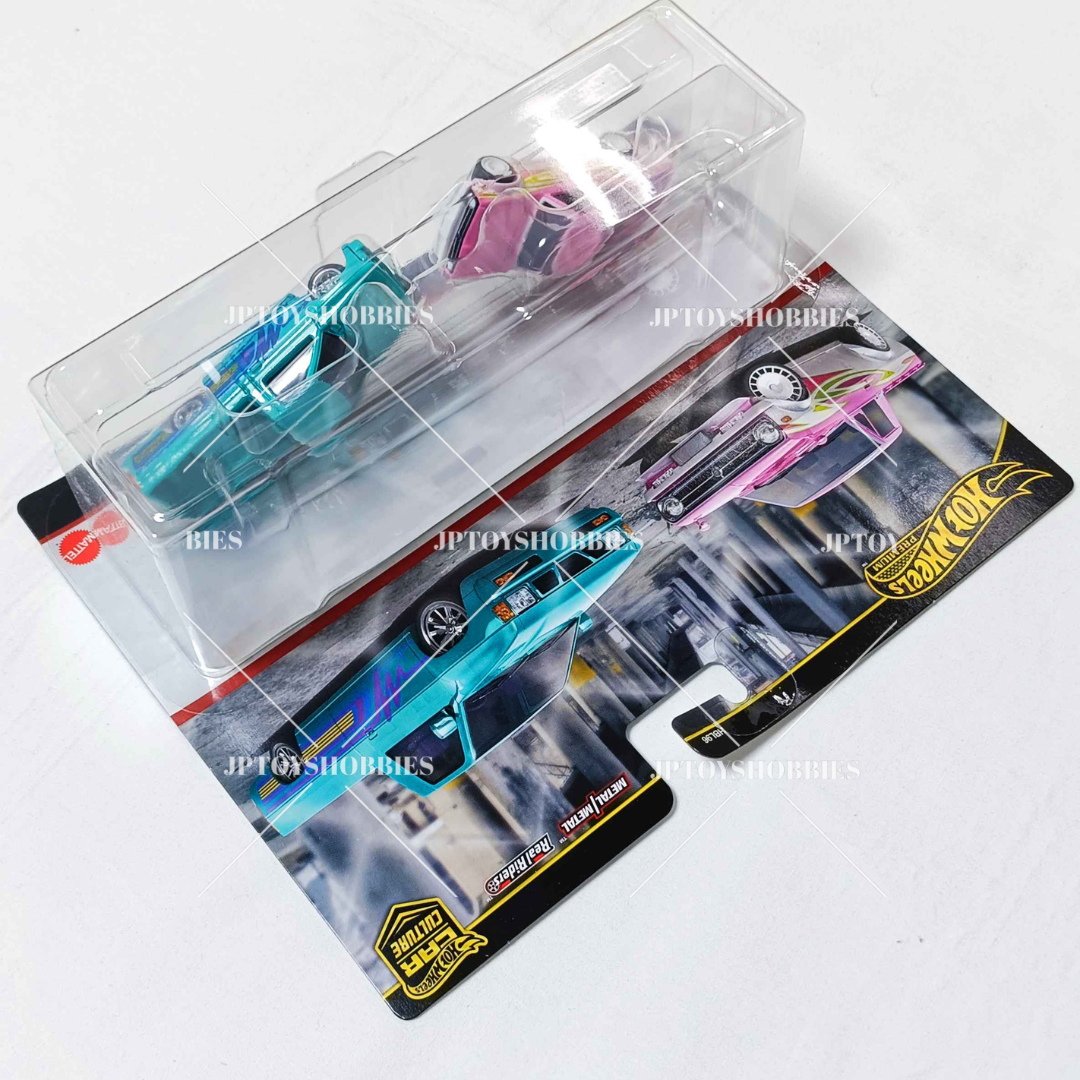 Hot Wheels 2 Pack 1975 Datsun Sunny Truck Custom 93 Nissan Hardbody【H2P016】