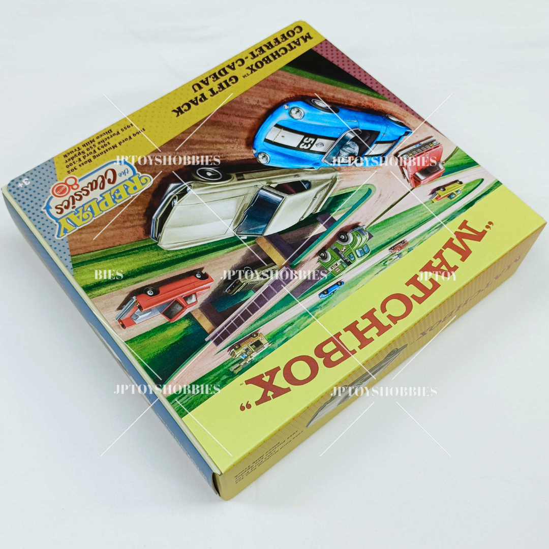 Matchbox Mattel 80th Anniversary 4 Pack【MBX029】