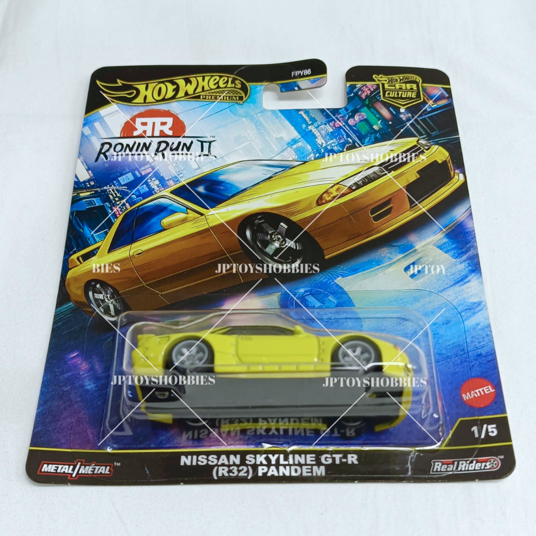 Hot Wheels Premium Car Culture RONIN RUN II Nissan Skyline GT-R (R32) Pandem【HRR004】
