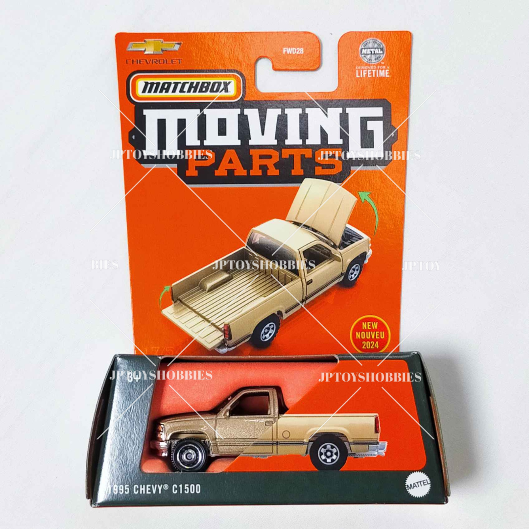 Matchbox Moving Parts Assortment - Set of 8 【MBX002】