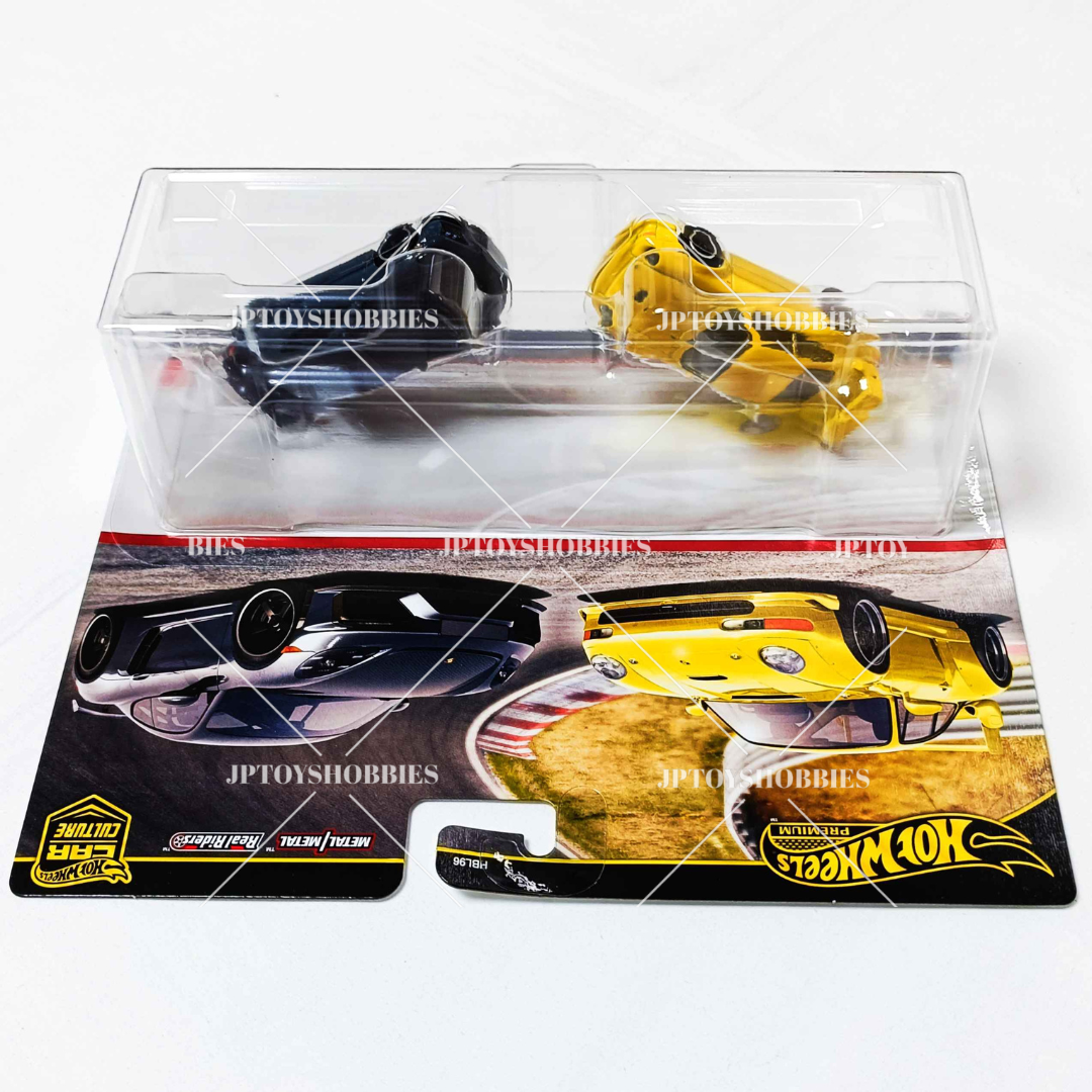 Hot Wheels 2 Pack Porsche 993 GT2 Porsche 718 Cayman GT4【H2P018】