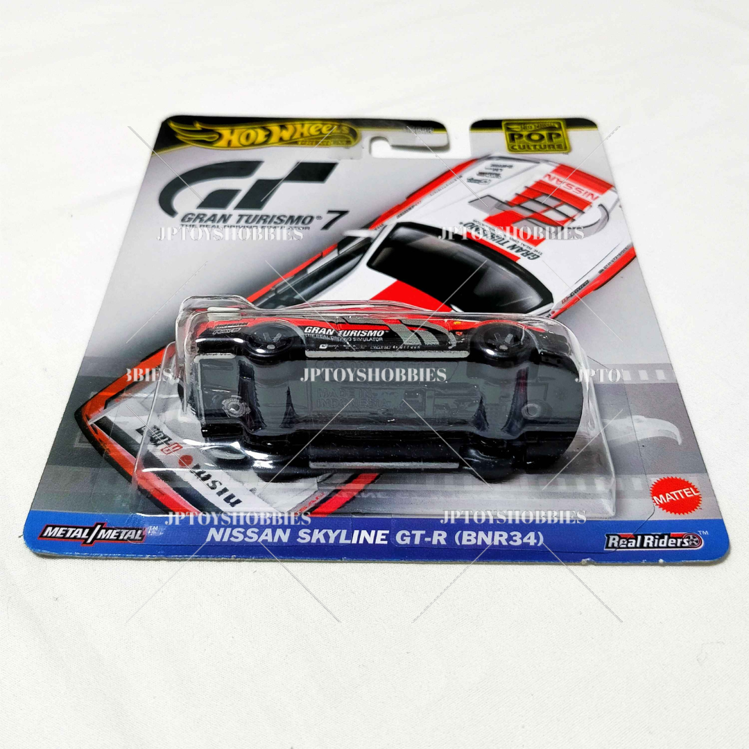 Hot Wheels Pop Culture Gran Turismo Nissan Skyline GT-R (BNR34)【HGT001】