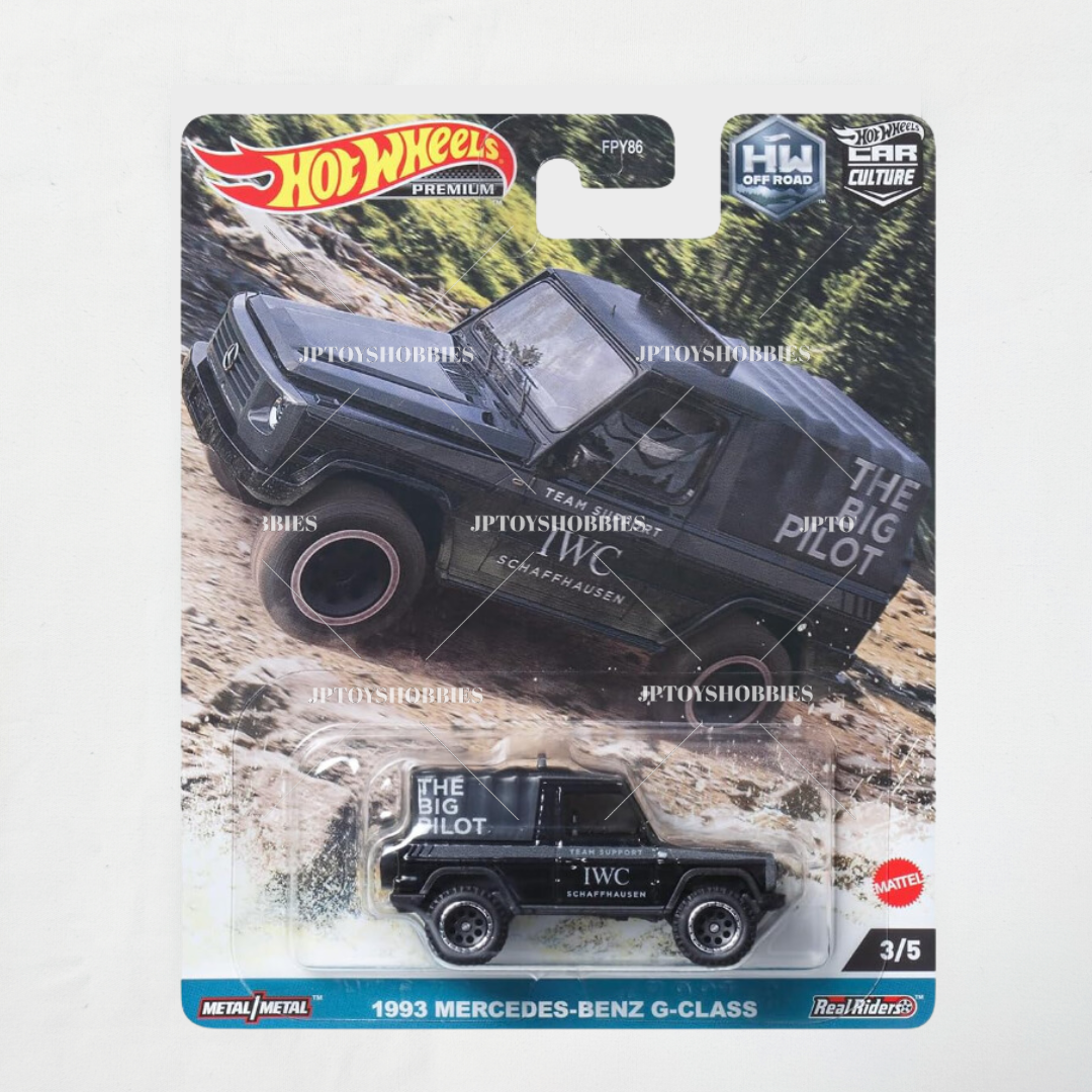 Hot Wheels Car Culture Off Road - 1993 Mercedes-Benz G-Class【HOR004】