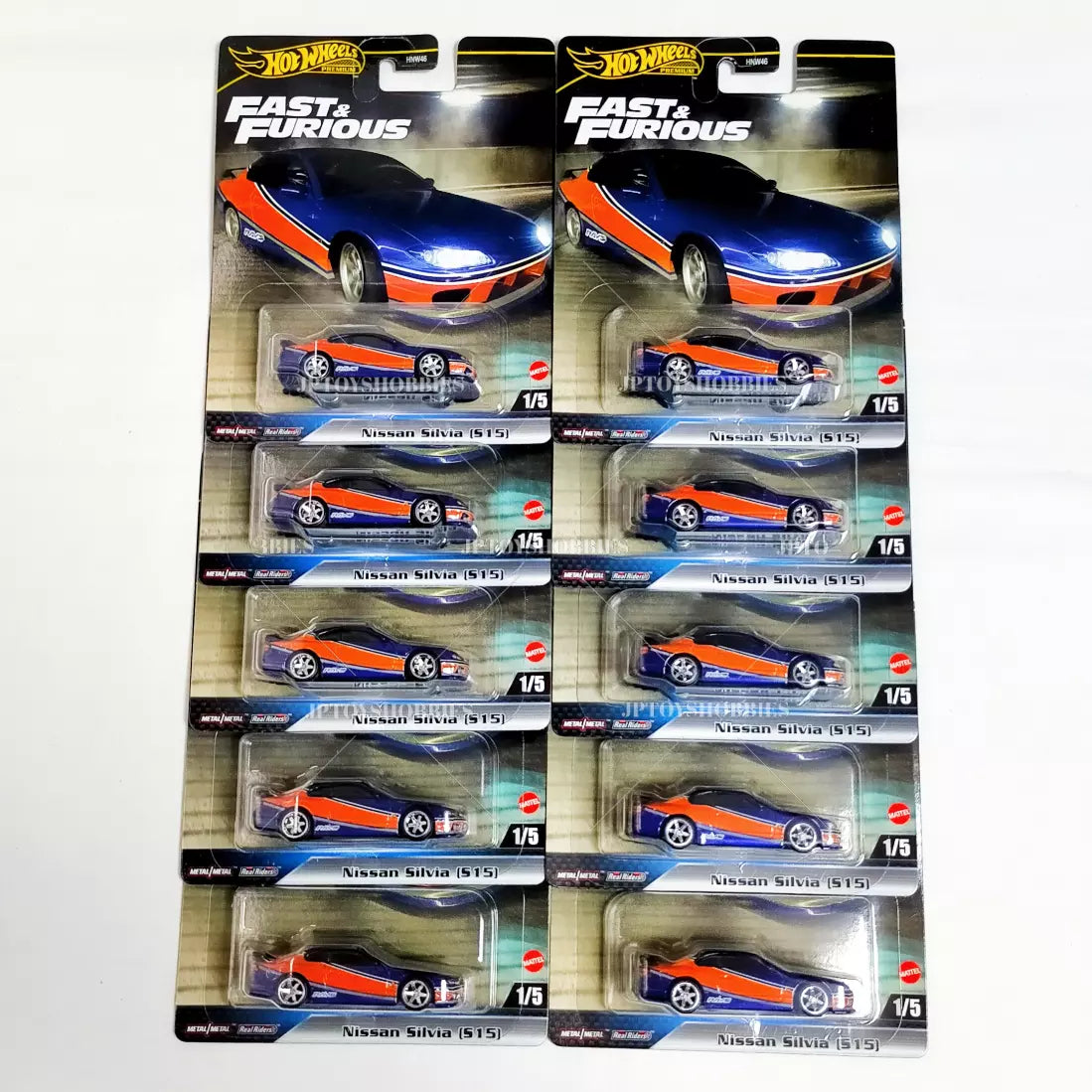 Hot Wheels Fast and Furious Nissan Silvia (S15)【HFF007】