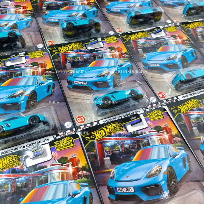 Hot Wheels Boulevard Porsche 718 Cayman GT4【HBV009】