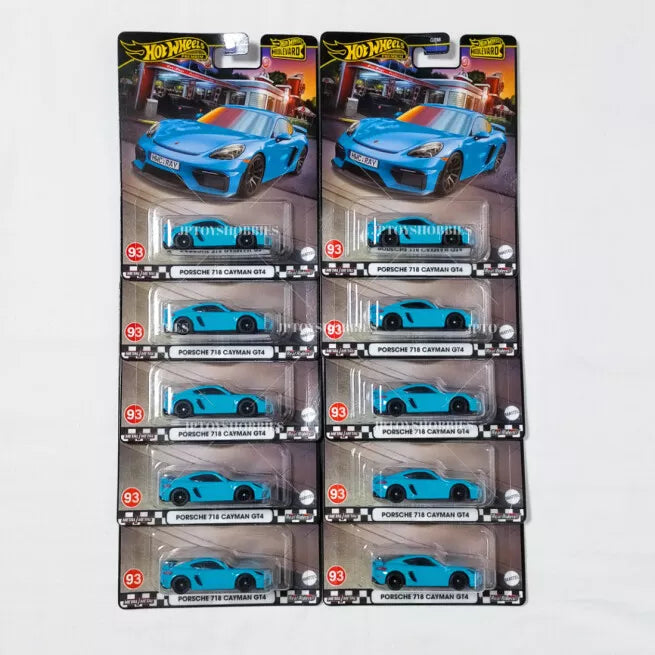 Hot Wheels Boulevard Porsche 718 Cayman GT4【HBV009】