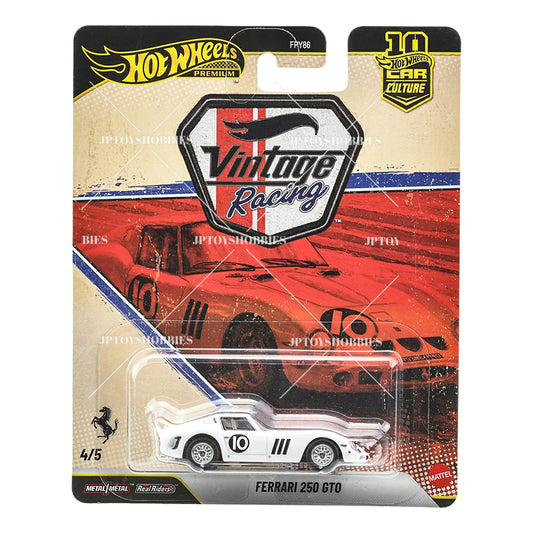 PRE-ORDER Hot Wheels Premium Car Culture Vintage Racing Ferrari 250 GTO【HVR004】