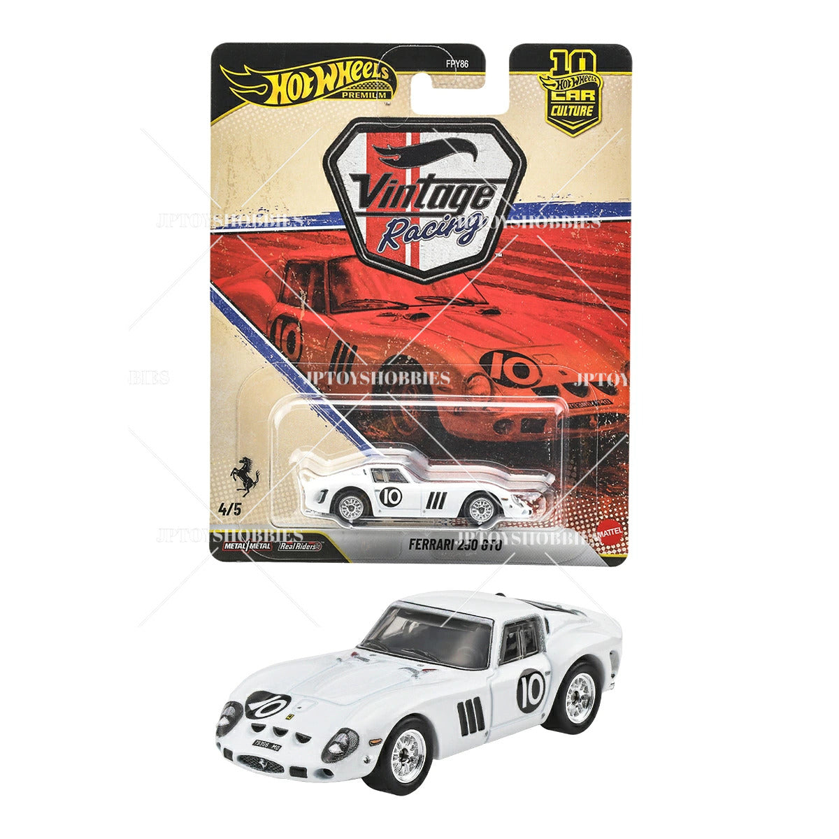 PRE-ORDER Hot Wheels Premium Car Culture Vintage Racing Ferrari 250 GTO【HVR004】