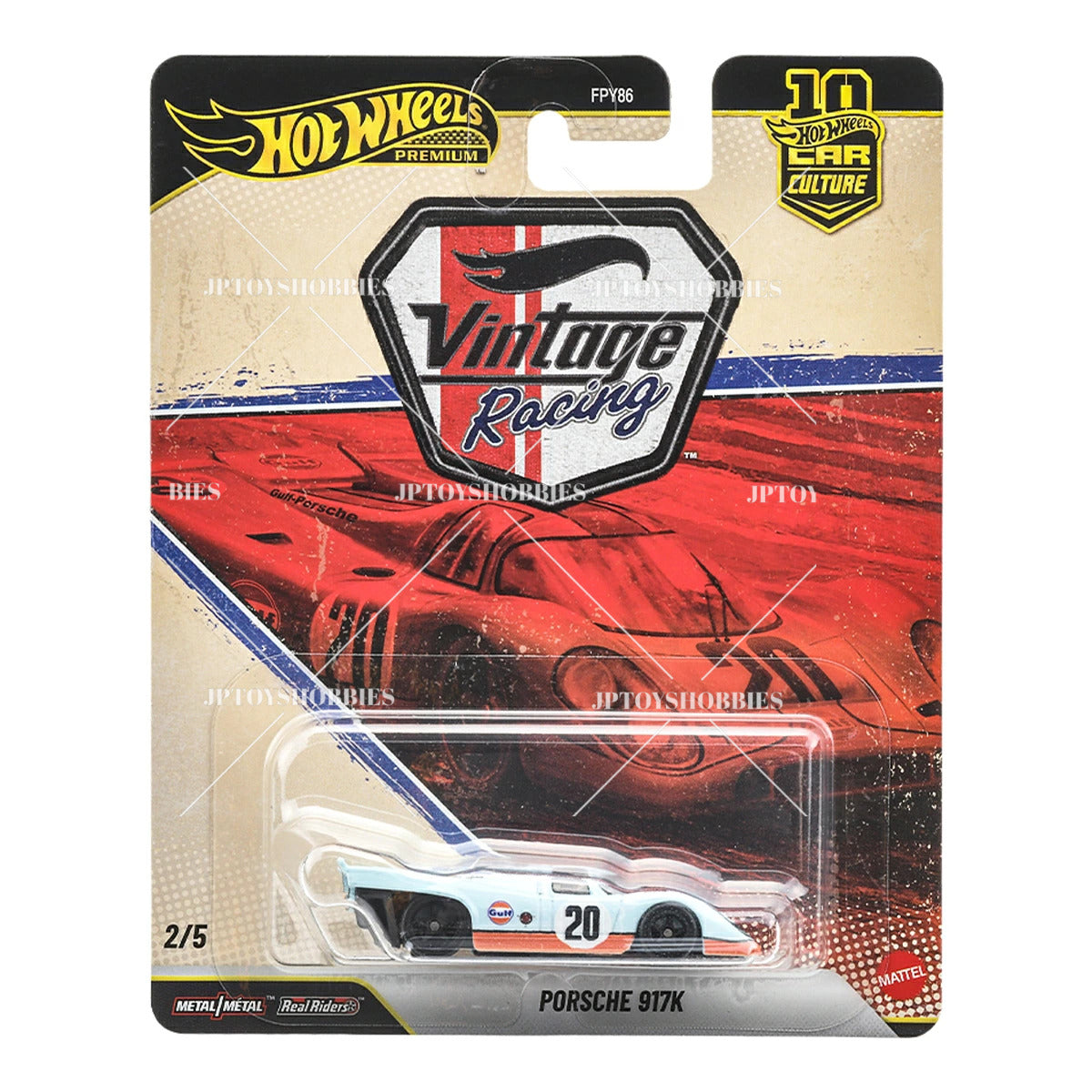 PRE-ORDER Hot Wheels Premium Car Culture Vintage Racing Porsche 917K【HVR002】
