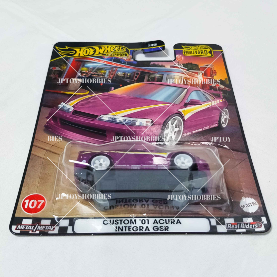 Hot Wheels Premium Boulevard Custom '01 Acura Integra GSR【HBV025】