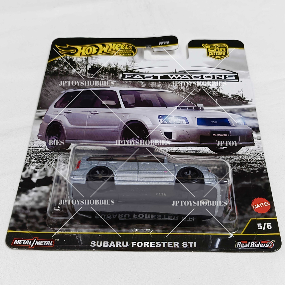 Hot Wheels Car Culture Fast Wagons Subaru Forester STI【HFW002】