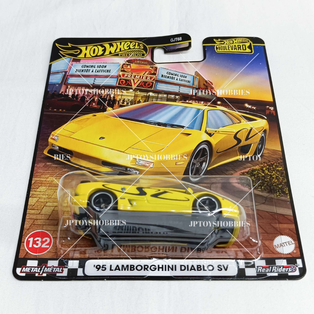 Hot Wheels Premium Boulevard'95 Lamborghini Diablo SV【HBV047】