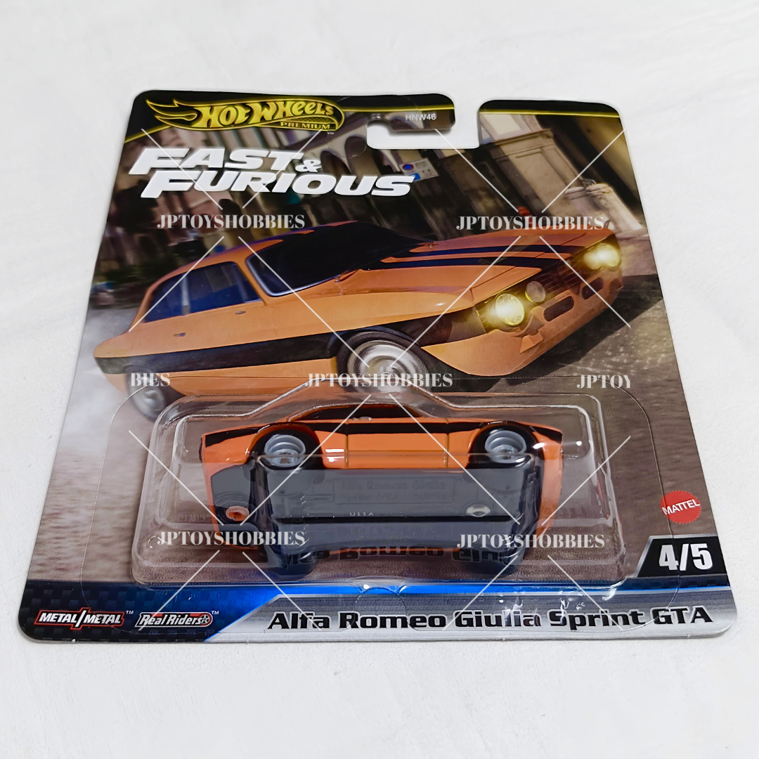 Hot Wheels Premium Fast & Furious Alfa Romeo Giulia Sprint GTA【HFF027】