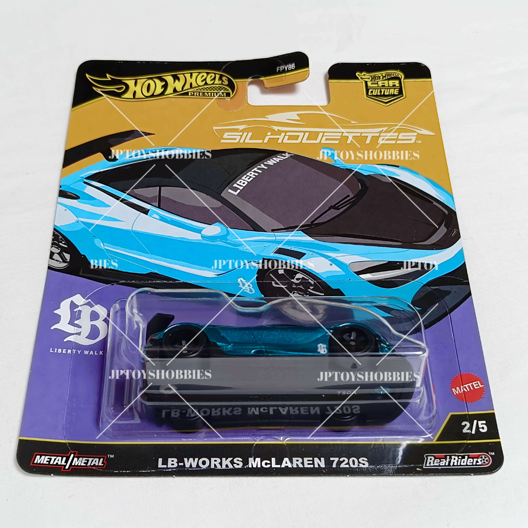 Hot Wheels Premium Car Culture Silhouettes Liberty Works McLaren 720S【HST001】
