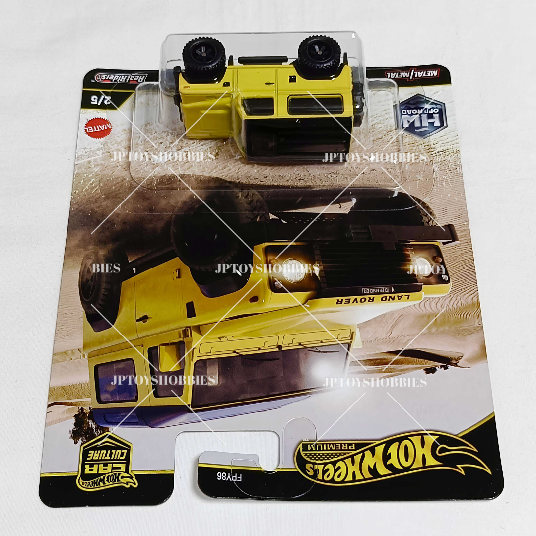 Hot Wheels Premium Car Culture Off Road Land Rover Defender 90【HOR010】