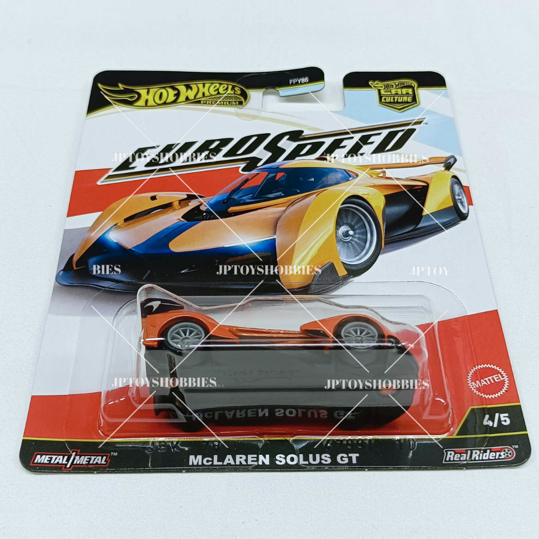 Hot Wheels Premium Car Culture Euro speed McLaren Solus GT【HES004】