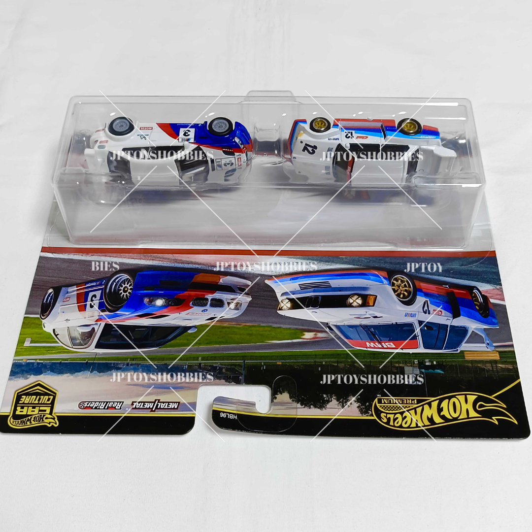 Hot Wheels Premium Car Culture 2 Pack BMW 320 Group 5 / 2001 BMW M3 GTR【H2P022】