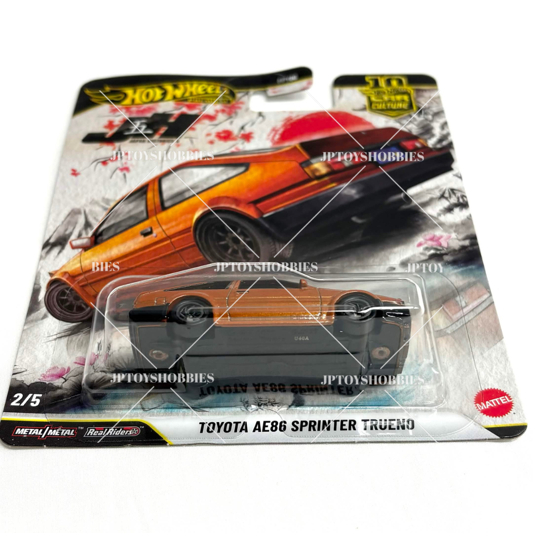 Hot Wheels Car Culture Japan Historics 5 Toyota AE86 Sprinter Trueno【HJH007】