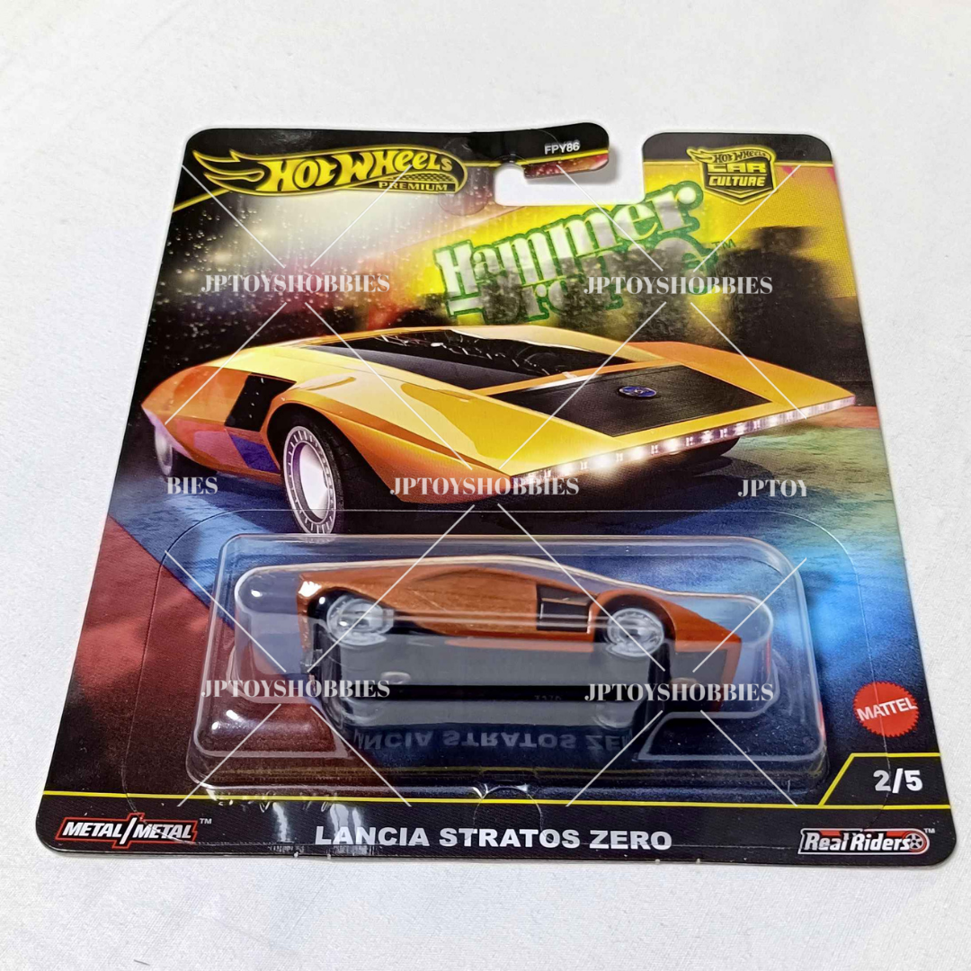 Hot Wheels Premium Hammer Drop Lancia Stratos Zero【HHD001】