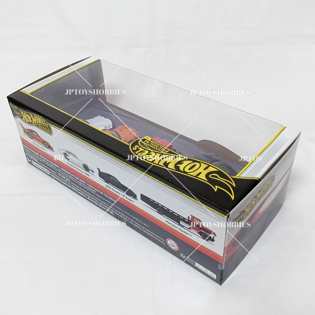 Hot Wheels Premium Collector Set Wide Body Set, Toyota, Datsun, Porsche【HCS003】