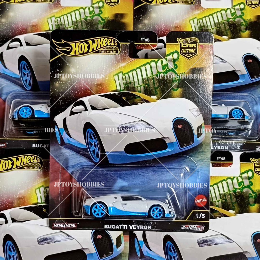 Hot Wheels Premium Hammer Drop Bugatti Veyron【HHD002】