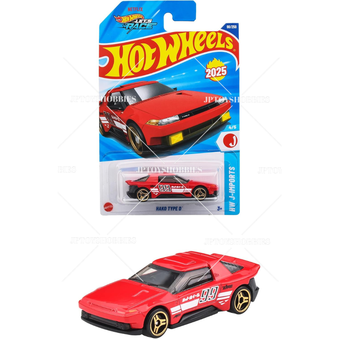 PSL 2025 Hot Wheels HAKO TYPE D  - Lot of 12【HWB054】