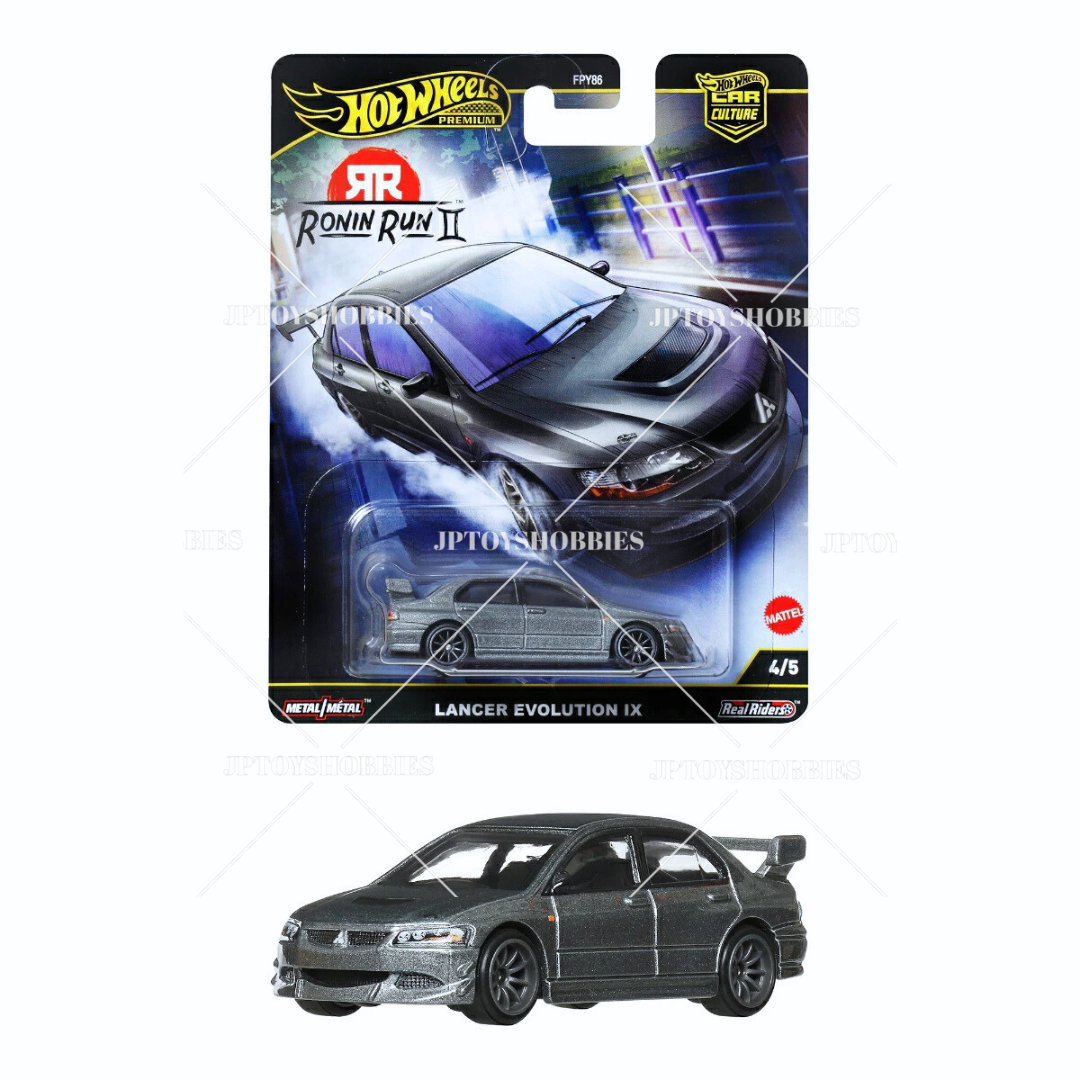 PSL 2025 Hot Wheels Premium Car Culture RONIN RUN II Lancer Evolution IX【HRR002】