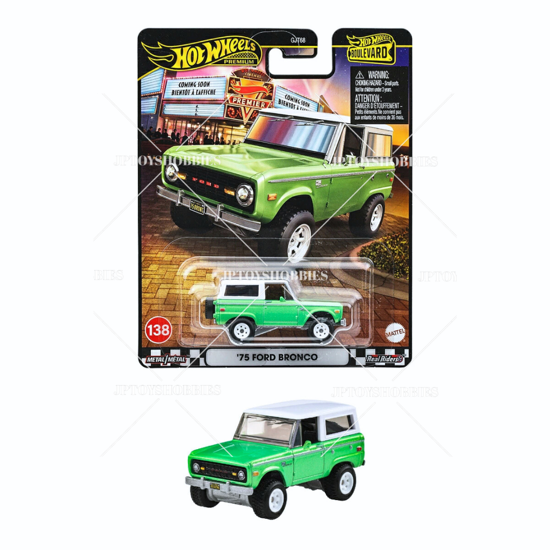 PSL 2025 Hot Wheels Premium Boulevard '75 Ford Bronco【HBV053】