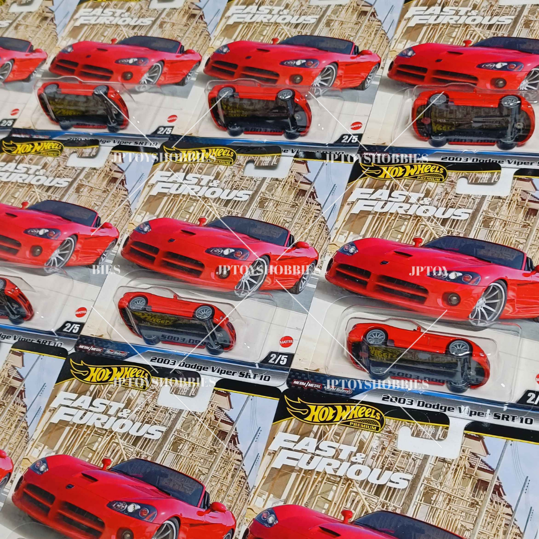 Hot Wheels Premium FAST & FURIOUS 2003 Dodge Viper SRT 10【HFF021】