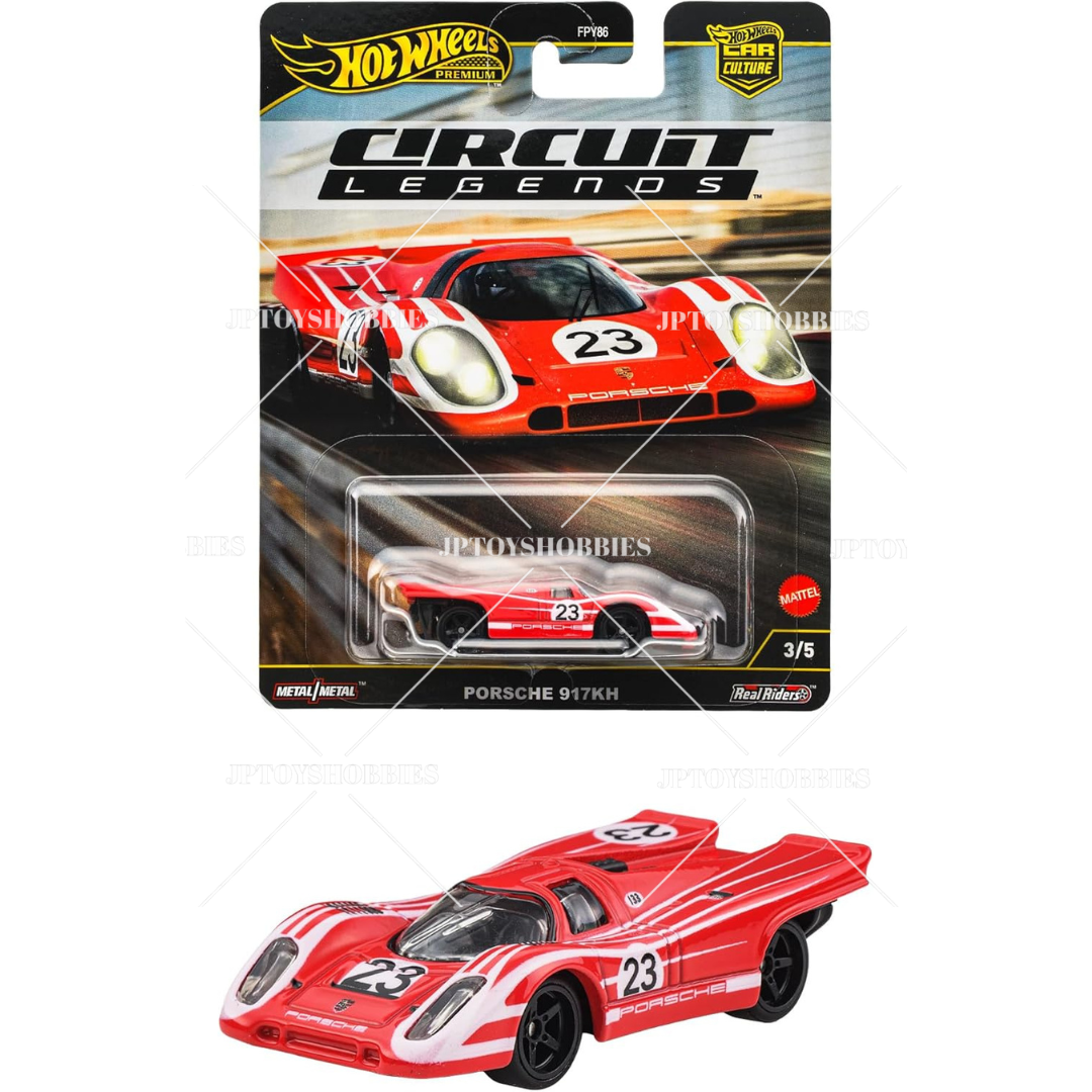 ホットウィール　PORSCHE 917KH Hot Wheels Premium Porsche 917KH Circuit Legends 2025 (In