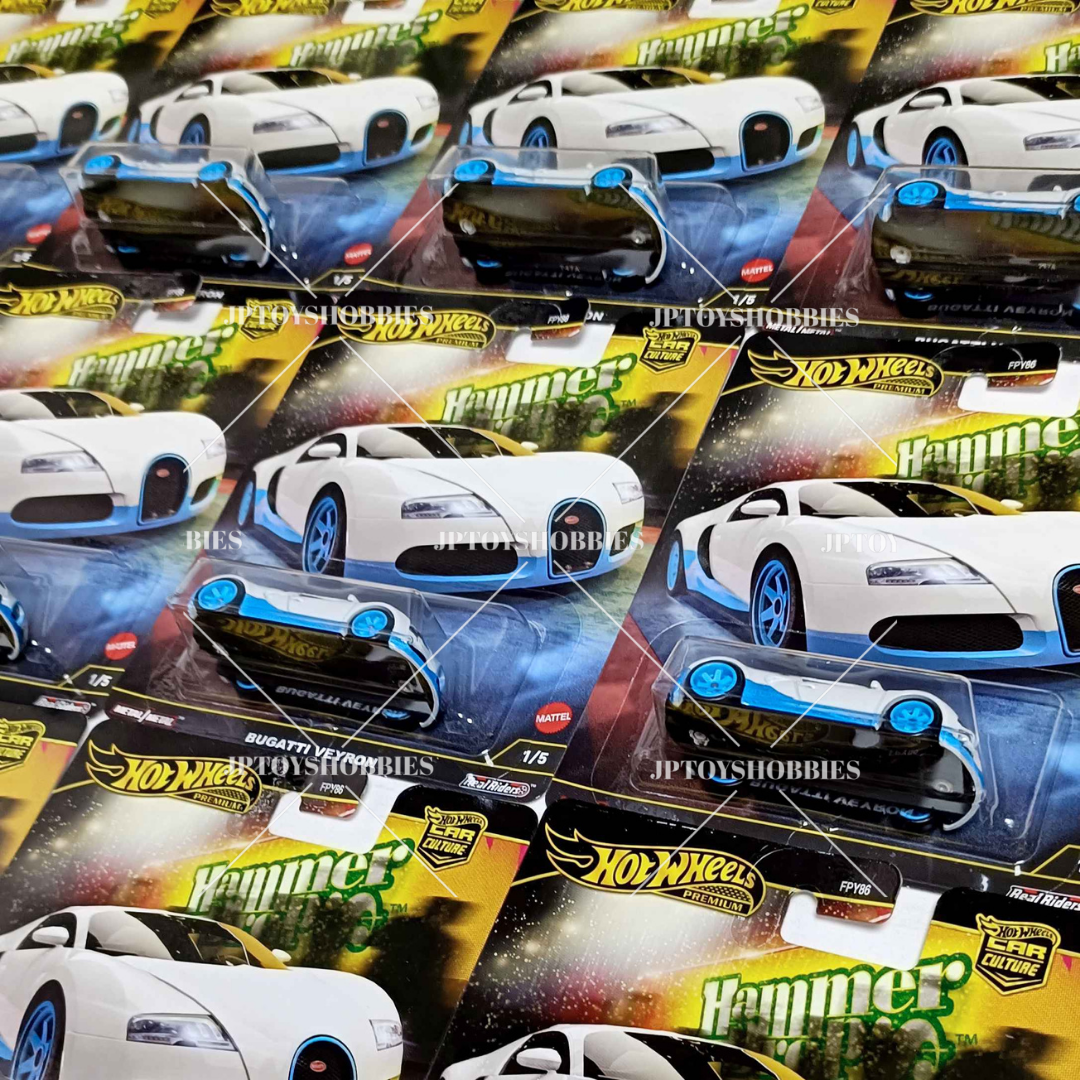 Hot Wheels Premium Hammer Drop Bugatti Veyron【HHD002】