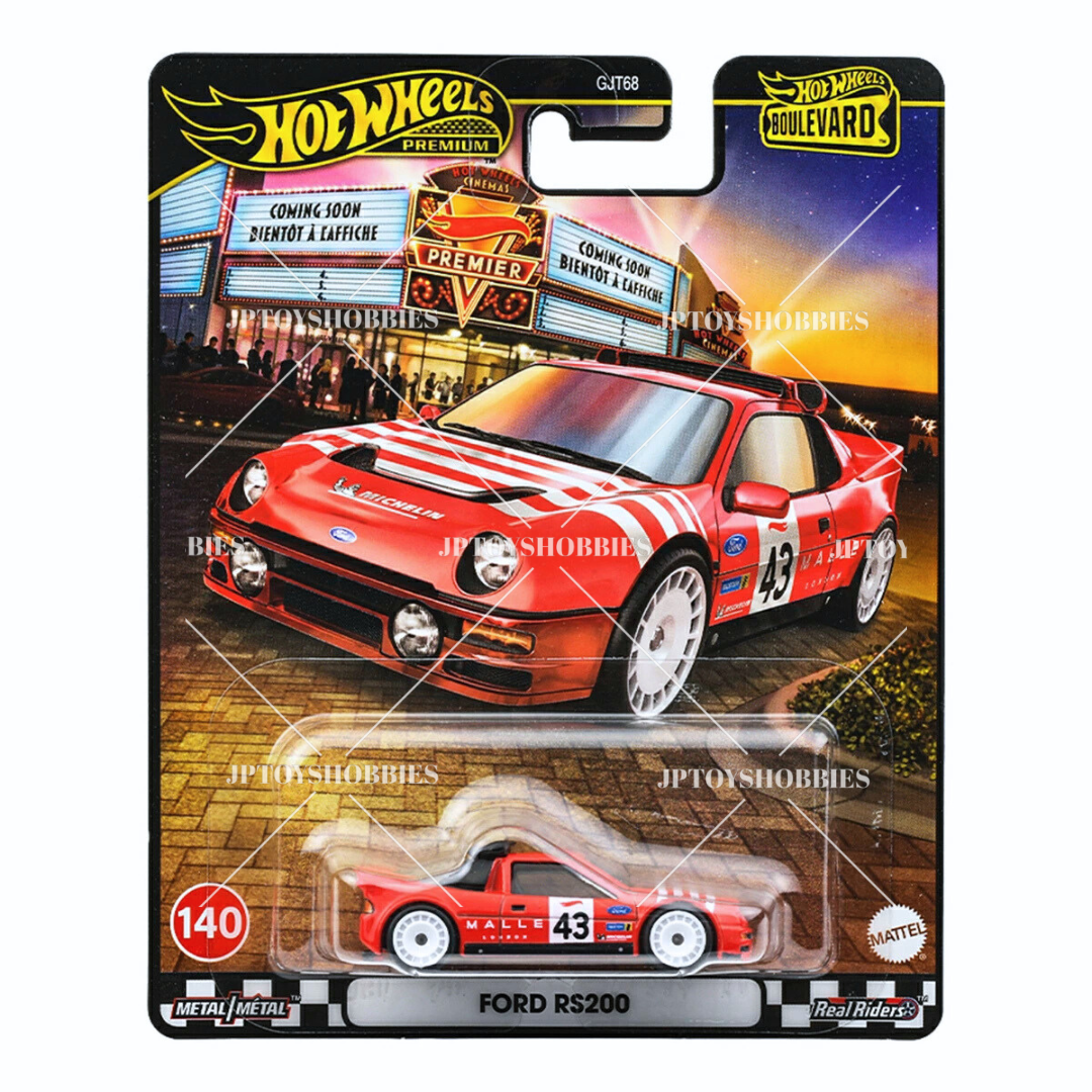 PSL 2025 Hot Wheels Premium Boulevard Ford RS200【HBV054】