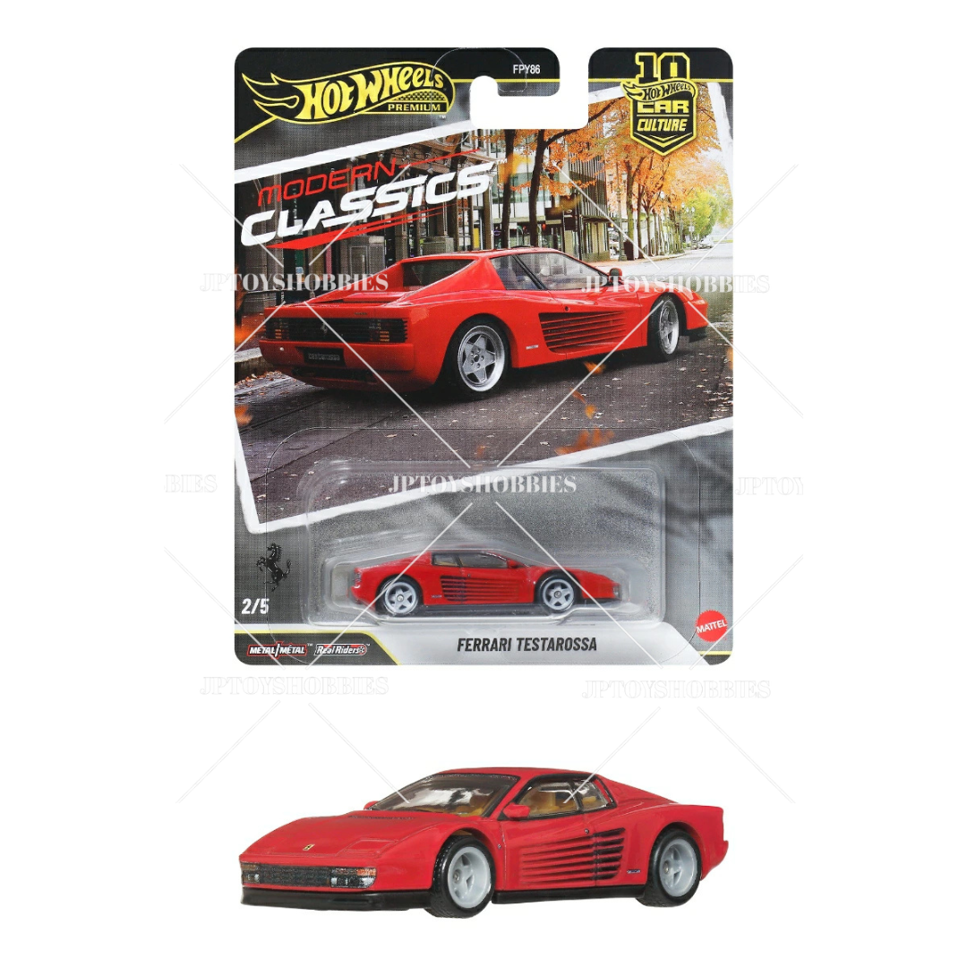 PRE-ORDER Hot Wheels Premium Car Culture Modern Classics Ferrari Testarossa【HMC007】
