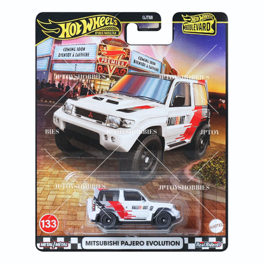 PSL 2025 Hot Wheels Premium Boulevard Mitsubishi Pajero Evolution【HBV048】