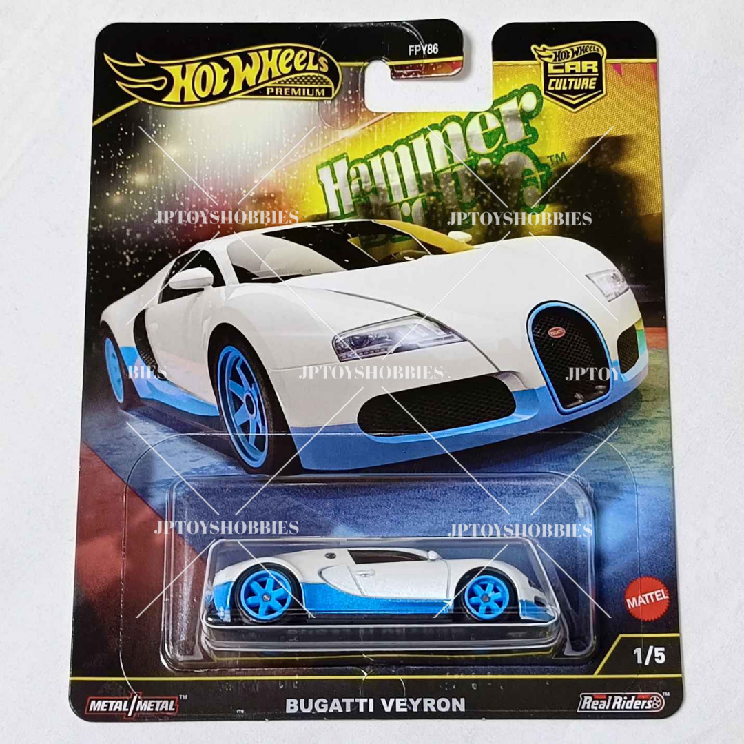 Hot Wheels Premium Hammer Drop Bugatti Veyron【HHD002】