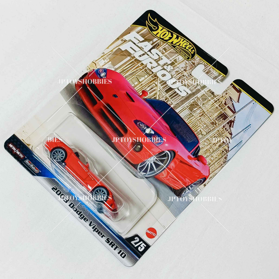 Hot Wheels Premium FAST & FURIOUS 2003 Dodge Viper SRT 10【HFF021】